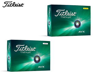 Titleist ^CgXg AVX 1_[X(12)2024Nf G[uCGbNX