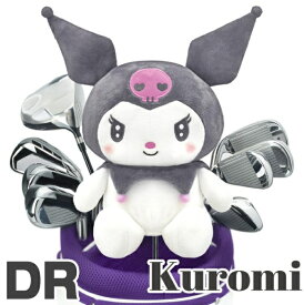 クロミ(ブラック) ヘッドカバー ドライバー用 KUHD002 サンリオ サンリオキャラクターズ人気投票3位