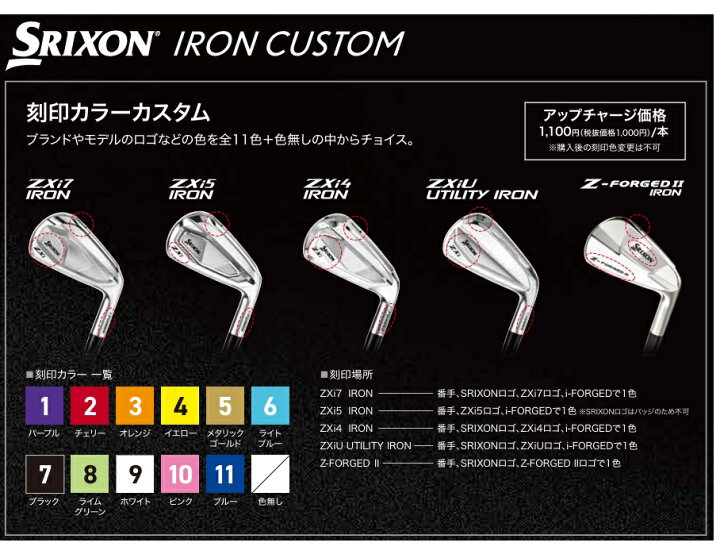 楽天市場】【カスタムオーダー】SRIXON スリクソン ZXi5 ZXi7 コンボ 