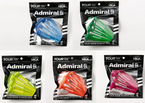 �A�h�~���� Admiral TOUR TEE �c�A�[�e�B�[ 4�{�� ADMG6AT1