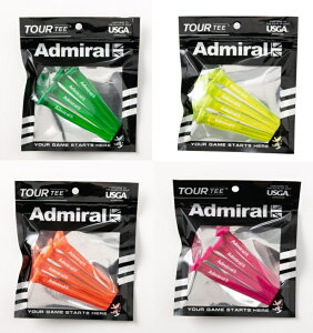 �A�h�~���� Admiral TOUR TEE PRO �c�A�[�e�B�[ �v�� 4�{�� ADMG6AT2