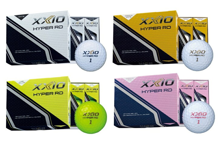 楽天市場】ダンロップ XXIO HYPER RD ハイパーRD ゴルフボール 1ダース 