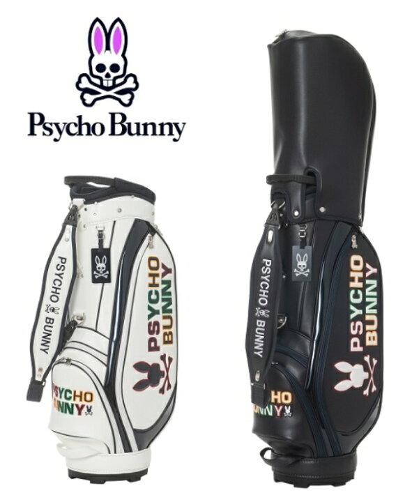 楽天市場】サイコバニー キャディバッグ LOGOART Psycho Bunny 
