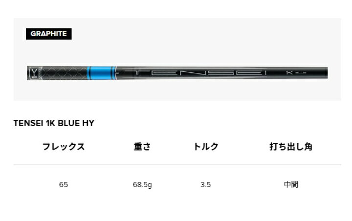 楽天市場】タイトリスト U505 アイアン TENSEI.1K.BLUE.HY/65 