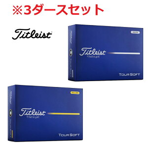 �y3�_�[�X�zTitleist(�^�C�g���X�g)�S���t�{�[�� Tour Soft(�c�A�[�\�t�g)36�� �z���C�g �C�G���[