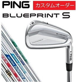 【カスタムオーダー】【右用/左用】PING(ピン)BLUEPRINT S ブループリントS アイアン5本セット(#6〜9,PW)DG/NS/AWT/MODUS/ZEROS