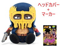 【2点セット】北斗の拳 ジャギ ゴルフ ドライバー用ヘッドカバー＆マーカー HTHD003 HTM003 パチスロ パ…