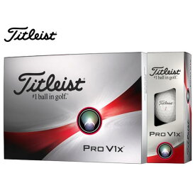 タイトリスト PROV1x プロV1x 1ダース(12個入り)2023年モデル