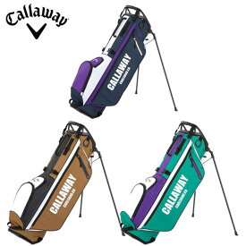 【大特価】【フェイスカバープレゼント！】【2023年モデル】キャロウェイ イージーゴーイング スタンドCallaway Easygoing Stand 23 JMスタンドキャディバッグ超軽量設計 約1.8kg9.0型 47インチ対応