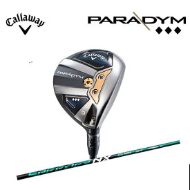 【フェイスカバープレゼント！】【2023年モデル】FWCallaway PARADYM TD FAIRWAYWOODキャロウェイ パラダイム トリプルダイヤモンドフェアウェイ 専用ヘッドカバー付SPEEDER NX GREEN 60 SW#3 W#5 FW ゴルフ