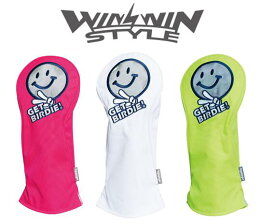 【大特価】WINWIN HEAD COVERヘッドカバー ドライバー用GET BIRDIE!HCP-033 HCP-034 HCP-035WH ROSE YW