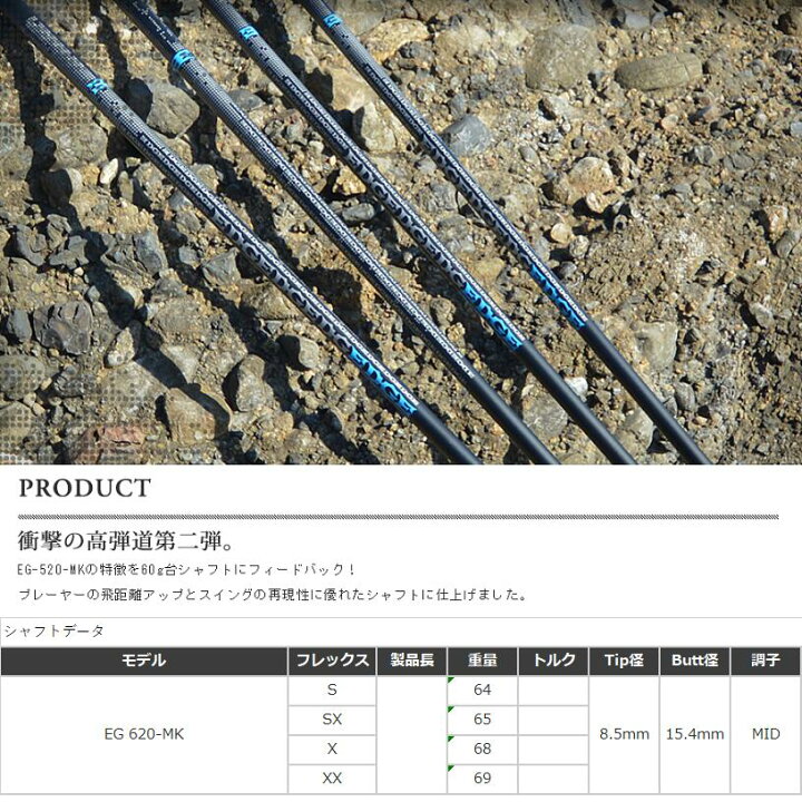 楽天市場】【カスタム】 Callaway スリーブ付シャフト EDGE WORKS 