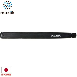 muziik W[N XNGA GbW p^[Obv X^_[h ubN (Muziik Square Edge Putter Grip) MZK-SQEP-BK yStz