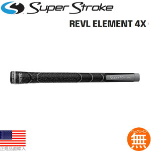 �y2026�N���f���z�X�[�p�[�X�g���[�N REVL Element 4X �G�������g Half Cord �n�[�t�R�[�h�iSuper Stroke�j �����L�� Lamkin �X�^���_�[�h �~�b�h �W�����{ �I�[�o�[ �E�b�h&�A�C�A���p�O���b�v ST0611 �yUS