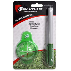 オリマー ライン アップ ボール マーカー テンプレート （Orlimar Line 'em Up Ball Marker） OR07252 【240円ゆうパケット対応商品】【ゴルフ】