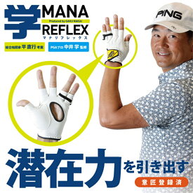 中井学プロ考案 スイング練習器 学リフレックス（マナリフレックス MANA REFLEX） スイング矯正ベルト 【装着するだけで理想的なスイングが学べます。】 【日本正規品】 朝日ゴルフ MR-1903 【240円ゆうパケット対応商品】【スウィング コンペ 賞品 景品 ゴルフ】