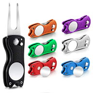 【全7色】ディボットツール グリーンフォーク 折りたたみ式 DIVOT TOOLS 合金 【240円メール便対応商品】…
