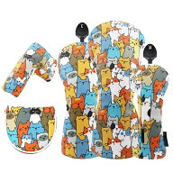 【バラ売】猫 ネコ アニマル 動物 ヘッドカバー 高級 PUレザー マグネット 防水 ドライバー フェアウェイ…