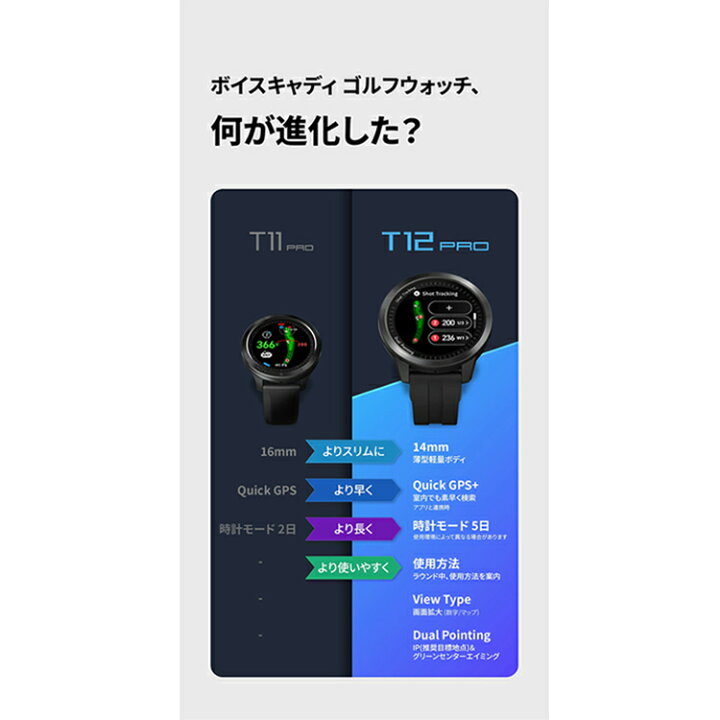 楽天市場】【2026年モデル】【正規取扱店】 ボイスキャディ T12 プロ 