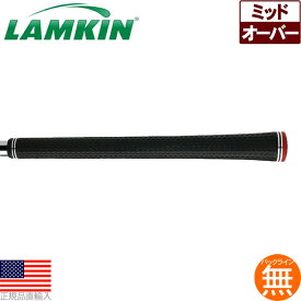 ラムキン クロスライン 360 ミッド レッド/ブラック ウッド＆アイアン用グリップ（Lamkin CROSSLINE） LK0198 【240円ゆうパケット対応商品】【ゴルフ】