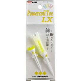 ライト T-312 パワーコイルティー LX 紐付き 【全6色】【240円メール便対応商品】【ゴルフ】