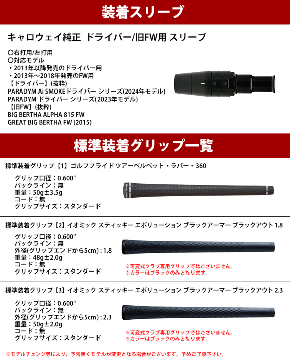 楽天市場】【全てメーカー純正部品使用】【キャロウェイ ウッド