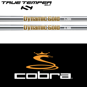 【DS-ADAPT対応】【全てメーカー純正部品使用】【コブラ ハイブリッド用 純正 スリーブ付きシャフト】トゥルーテンパー ダイナミックゴールド HT スチール アイアン (True Temper DG HT Iron)