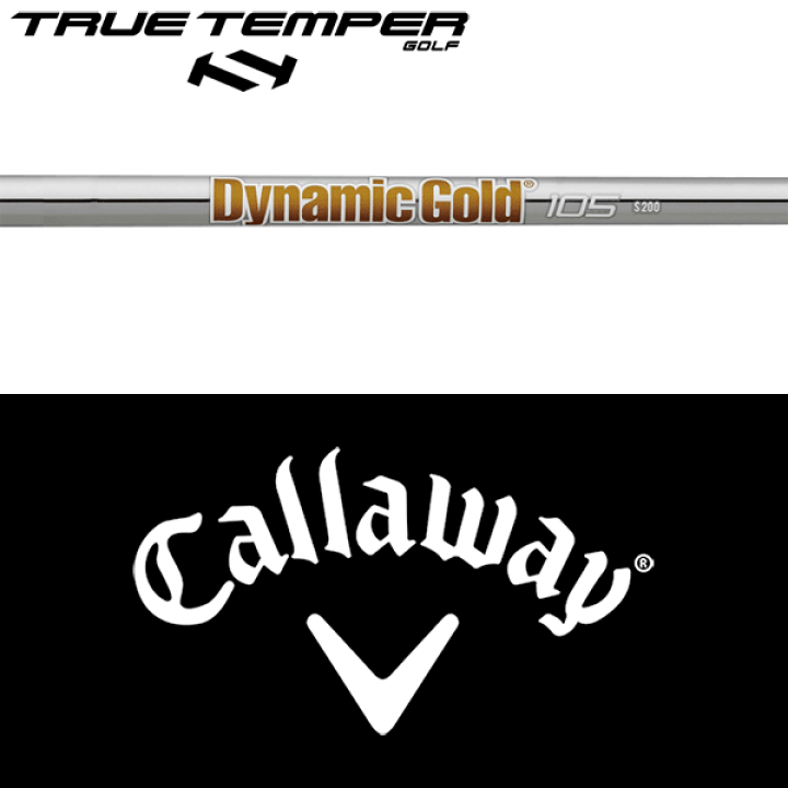DG105 DynamicGold105●キャロウェイスリーブ Callaway スリーブ付きシャフト新品 スリーブ付シャフト