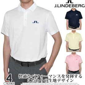 Jリンドバーグ J.LINDEBERG ゴルフウェア メンズ シャツ トップス 春夏 メンズウェア ブリッジ レギュラー フィット 半袖ポロシャツ 大きいサイズ USA直輸入 あす楽対応
