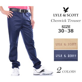 【超お買い得パンツ】ゴルフパンツ メンズ 春夏 ゴルフウェア メンズ パンツ おしゃれ ライル＆スコット LYLE&SCOTT　ゴルフパンツ メンズ ボトム メンズウェア　チェスウィック　パンツ　大きいサイズ USA直輸入　あす楽対応