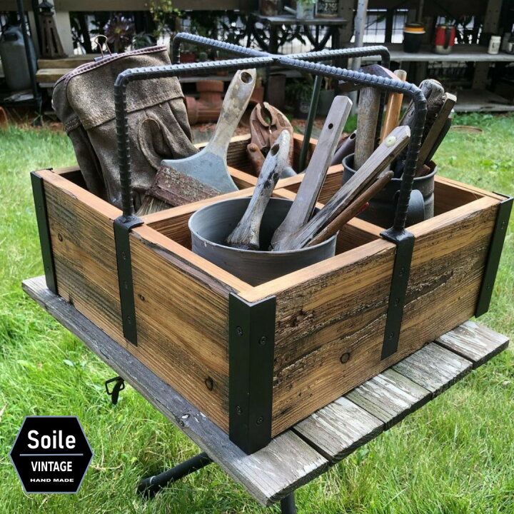 楽天市場】アップサイクル 木箱 soile ガーデンボックス 【Garden Box 