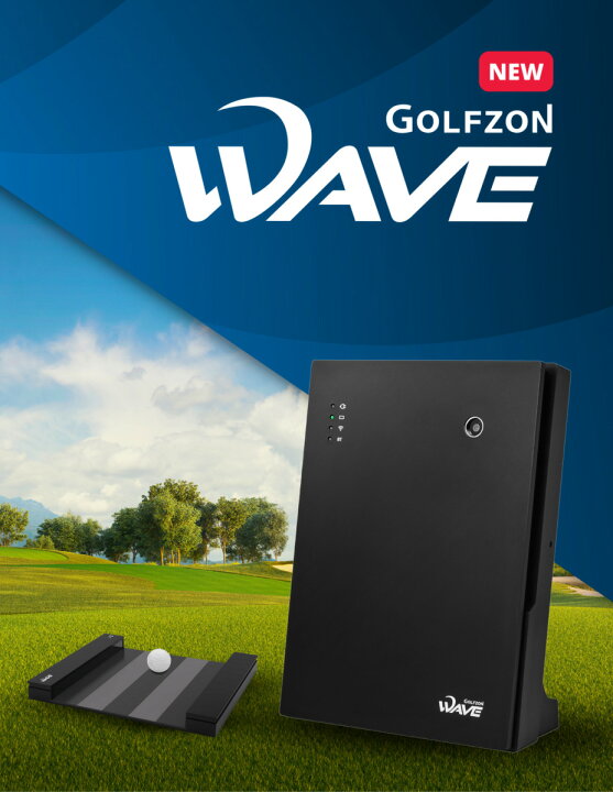 楽天市場】GOLFZON WAVE ゴルフゾン ウェーブ ゴルフ用 弾道測定器 