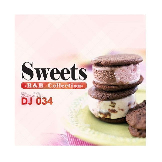 46曲入りR&B MIX CD SWEETS　SWEETS R&B COLLECTION DJ034 MIX CD ノンストップ ミックスHIP HOP CD
