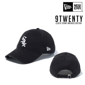 ニューエラ キャップ NEWERA 9TWENTY 920 White Sox Cloth Strap シカゴ・ホワイトソックス 帽子 メンズ レディース サイズ調整可能