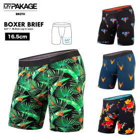 マイパッケージ MYPAKAGE BN3TH CLASSIC BOXER BRIEF PRINT ボクサーパンツ メンズ アンダーウェア 下着 トランクス プレゼントにもオススメ