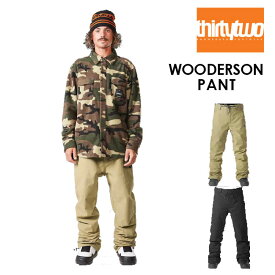 【5/25限定 最大P31倍】サーティーツー THIRTYTWO WOODERSON PANT 23-24 パンツ スノーボード ウェアー スノボ