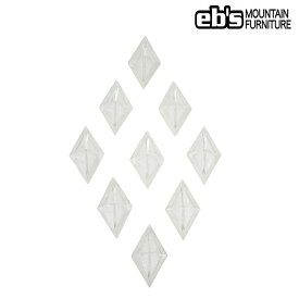 【5/25限定 最大P31倍】デッキパッド eb's エビス CLEAR DIAMOND (クリア・ダイアモンド) 安心のグリップ性能 スノーボード スノボ スノボー