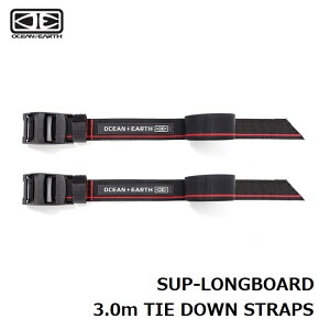^C_EXgbv OCEAN&EARTH SUP-LONGBOARD 3.0m TIE DOWN STRAPS I[VhA[X TbvEOp LA Œ