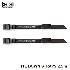 ^C_EXgbv OCEAN&EARTH TIE DOWN STRAPS 2.5m I[VhA[X