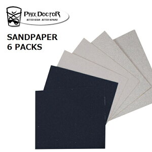 T[t{[h yA[ObY PHIX DOCTOR tBbNXhN^[ SANDPAPER 6 PACKS Thy[p[ 6Zbg t H~