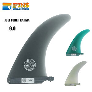 T[tB tB FINS UNLIMITED / Joel Tuder Karma 9.0 LONG SINGLE FIN O{[h ~bhOX VOtB