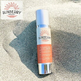 【4/25限定最大P29倍】日焼け止め SUNBERRY Organics Vitamin Sea Sunscreen サンベリー オーガニック サンスクリーン 全成分自然由来 クリームタイプ