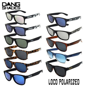 �T���O���X DANG SHADES �_���E�V�F�C�f�B�[�Y LOCO ���R Polarized �Ό������Y