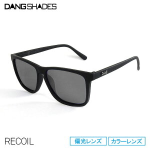 �T���O���X DANG SHADES �_���E�V�F�C�f�B�[�Y RECOIL / Black Soft x Black Smoke Polarized(vidg00376) �t�� �H�~