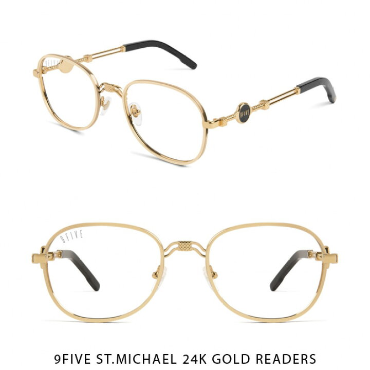 楽天市場】サングラス 9FIVE ST.MICHAEL 24K Gold セントマイケル  