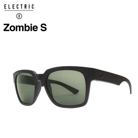 【5/25限定 最大P31倍】エレクトリック 偏光サングラス ELECTRIC ZOMBIE S / MATTE BLACK / M GREY POLAR Sライン 釣り フィッシング 偏光レンズ