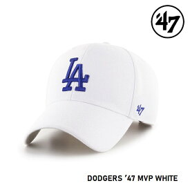 【5日最大P32倍】47 キャップ '47 Brand フォーティセブン MVP Dodgers White MLB CAP LA ロサンゼルス・ドジャース エムブイピー メジャーリーグ ホワイト