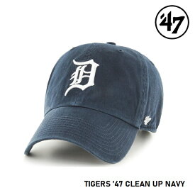 キャップ フォーティセブン '47 Tigers CLEAN UP Navy MLB CAP デトロイト タイガース クリーンナップ ネイビー メジャーリーグ