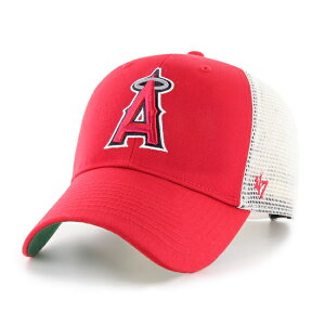 47 Lbv bVLbv '47 Brand tH[eBZu MVP Angels Branson Red x White MLB CAP T[XEG[X W[[O t H~