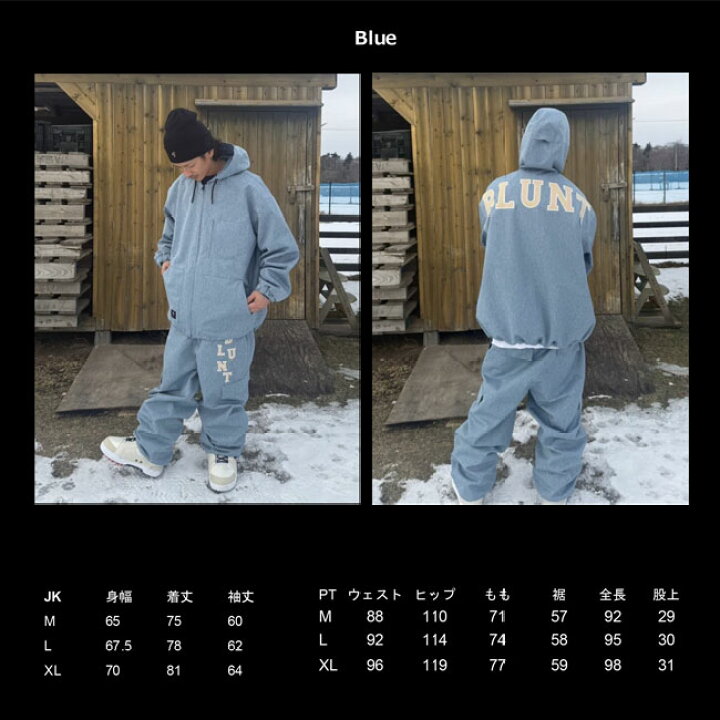 楽天市場】パンツ BLUNT TEAM SET UP PANT 24-25 ブラント 